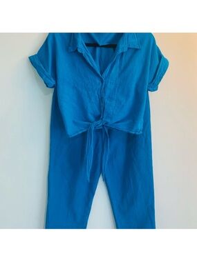 100% cotton 2 piece matching set